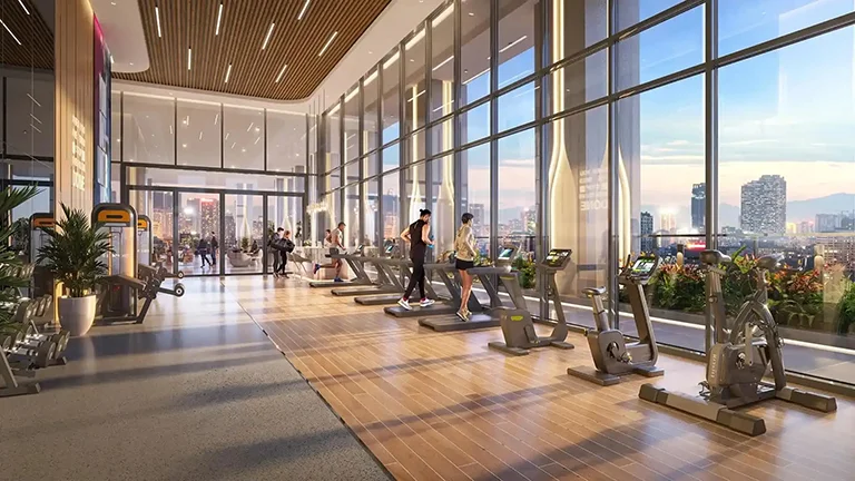 Phòng Gym hiện đại